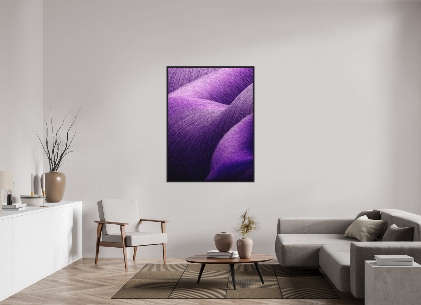 105 x 140 cm, CAISSE US - NOIR EPH-POP #077