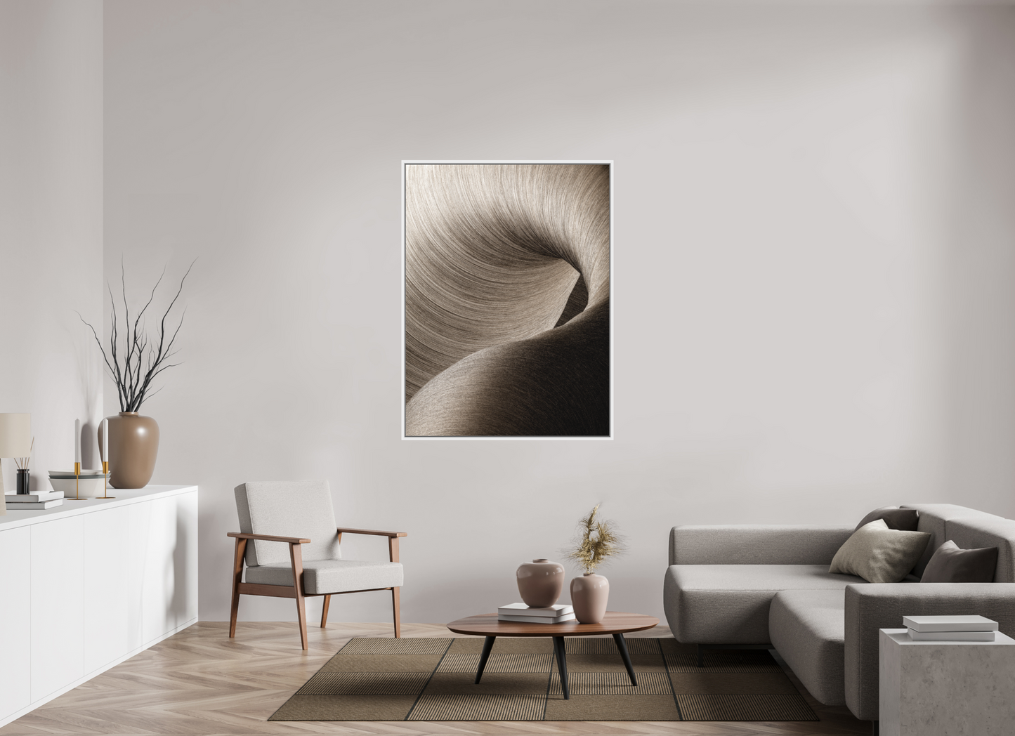 105 x 140 cm, CAISSE US - BLANC EPH-NAT #092 v10