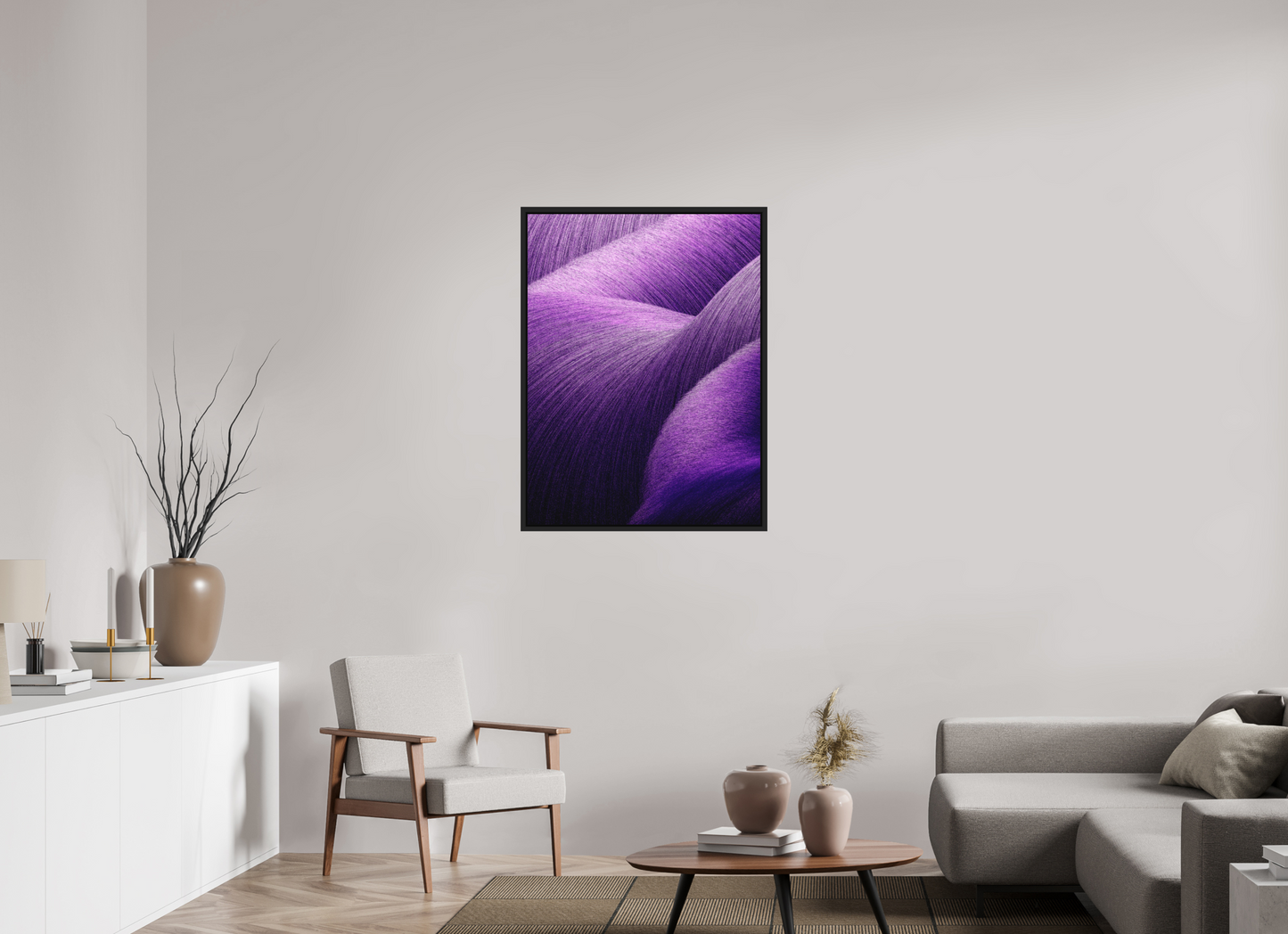 75 x 100 cm, CAISSE US - NOIR EPH-POP #077