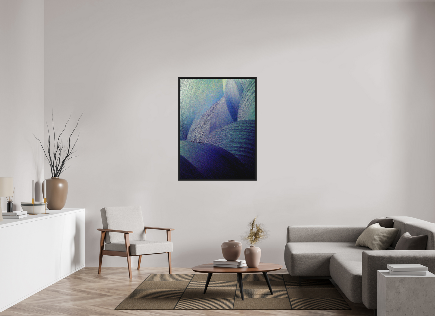 90 x 120 cm, CAISSE US - NOIR EPH-POP #046 Pop Sat