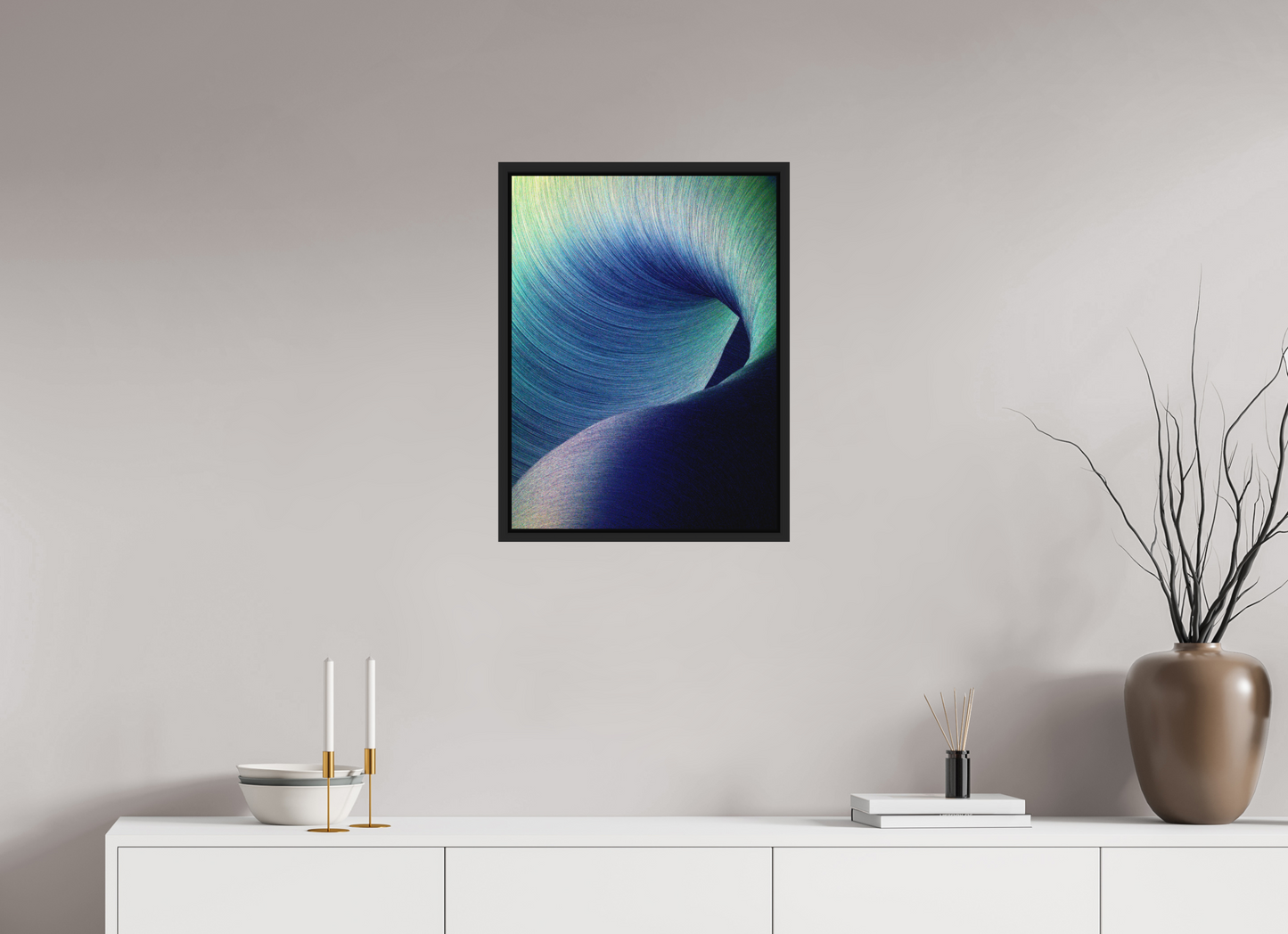 45 x 60 cm, CAISSE US - NOIR EPHEMERAL POP #092 Sat