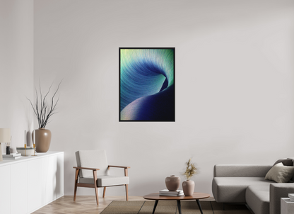 75 x 100 cm, CAISSE US - NOIR EPHEMERAL POP #092 Sat