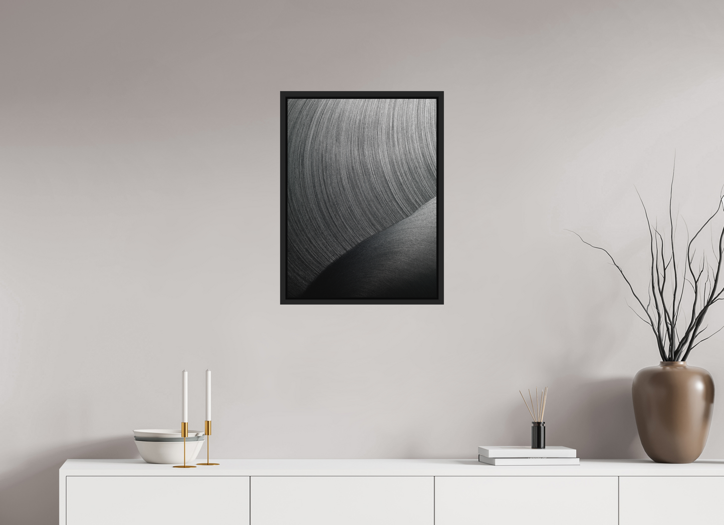 45 x 60 cm, CAISSE US - NOIR EPHEMERAL #104