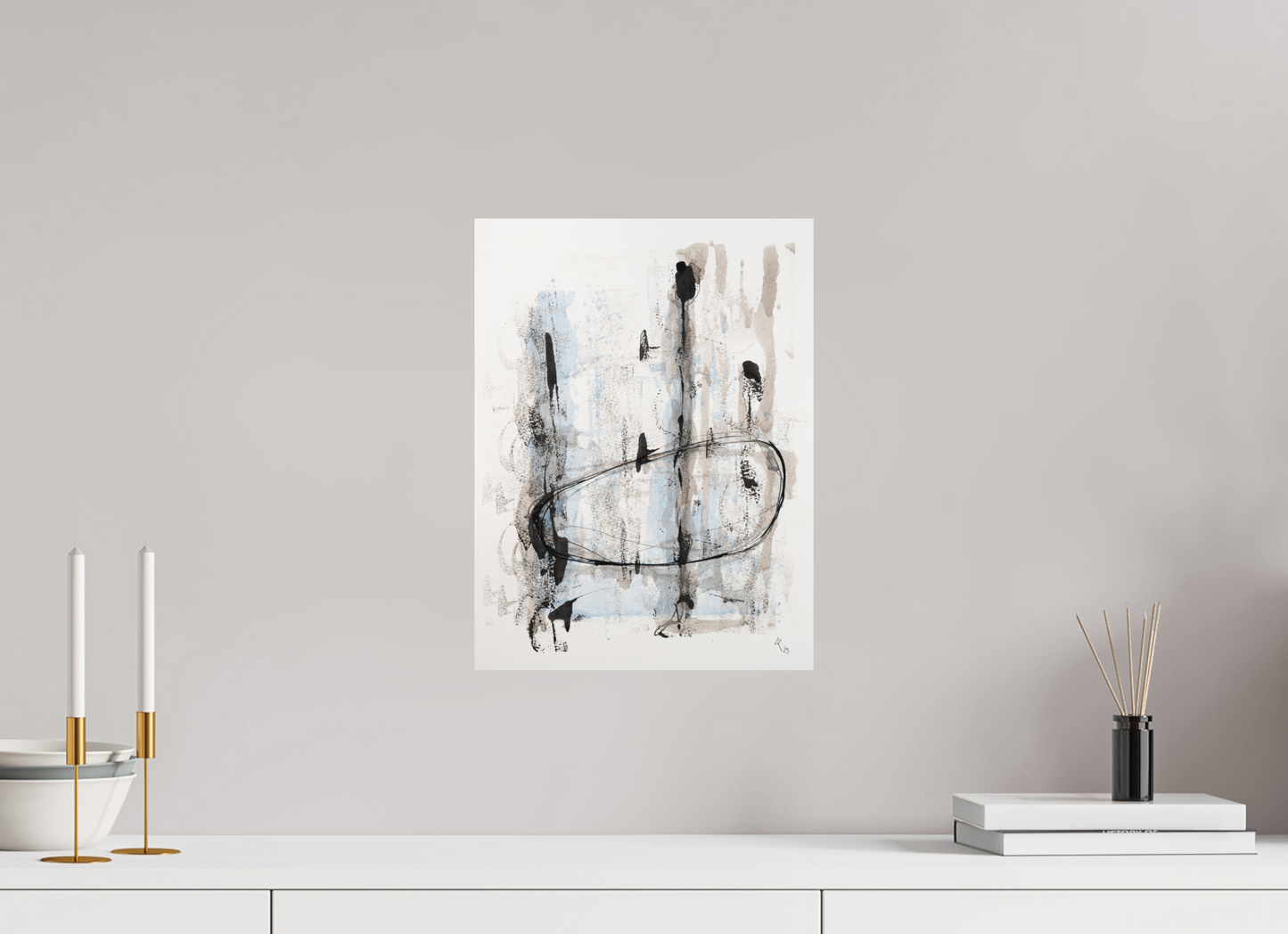 30 x 40 cm, Impression Fine Art German STONE-3150-Print