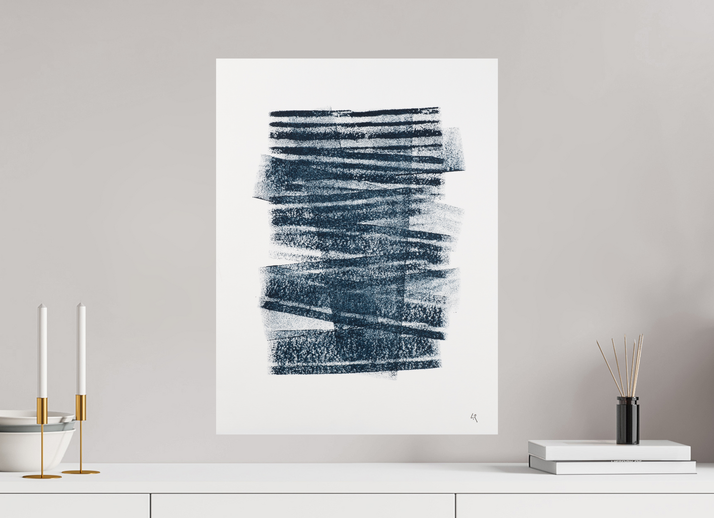45 x 60 cm, Impression Fine Art German ABSTRACT-3125-Print