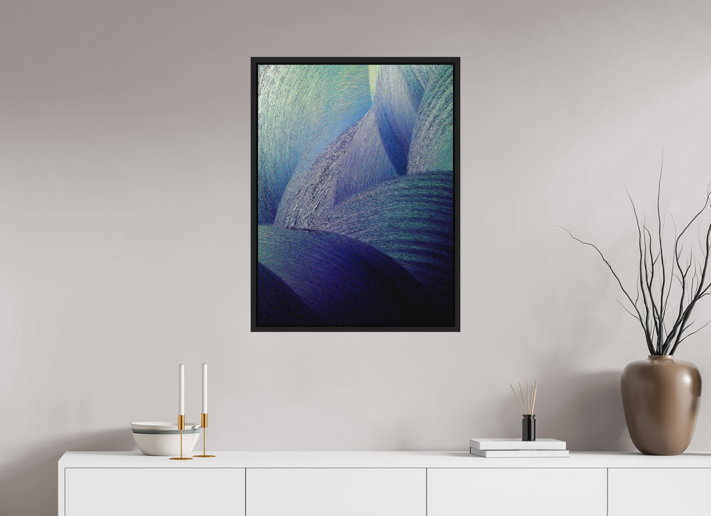 60 x 80 cm, CAISSE US - NOIR EPH-POP #046 Pop Sat
