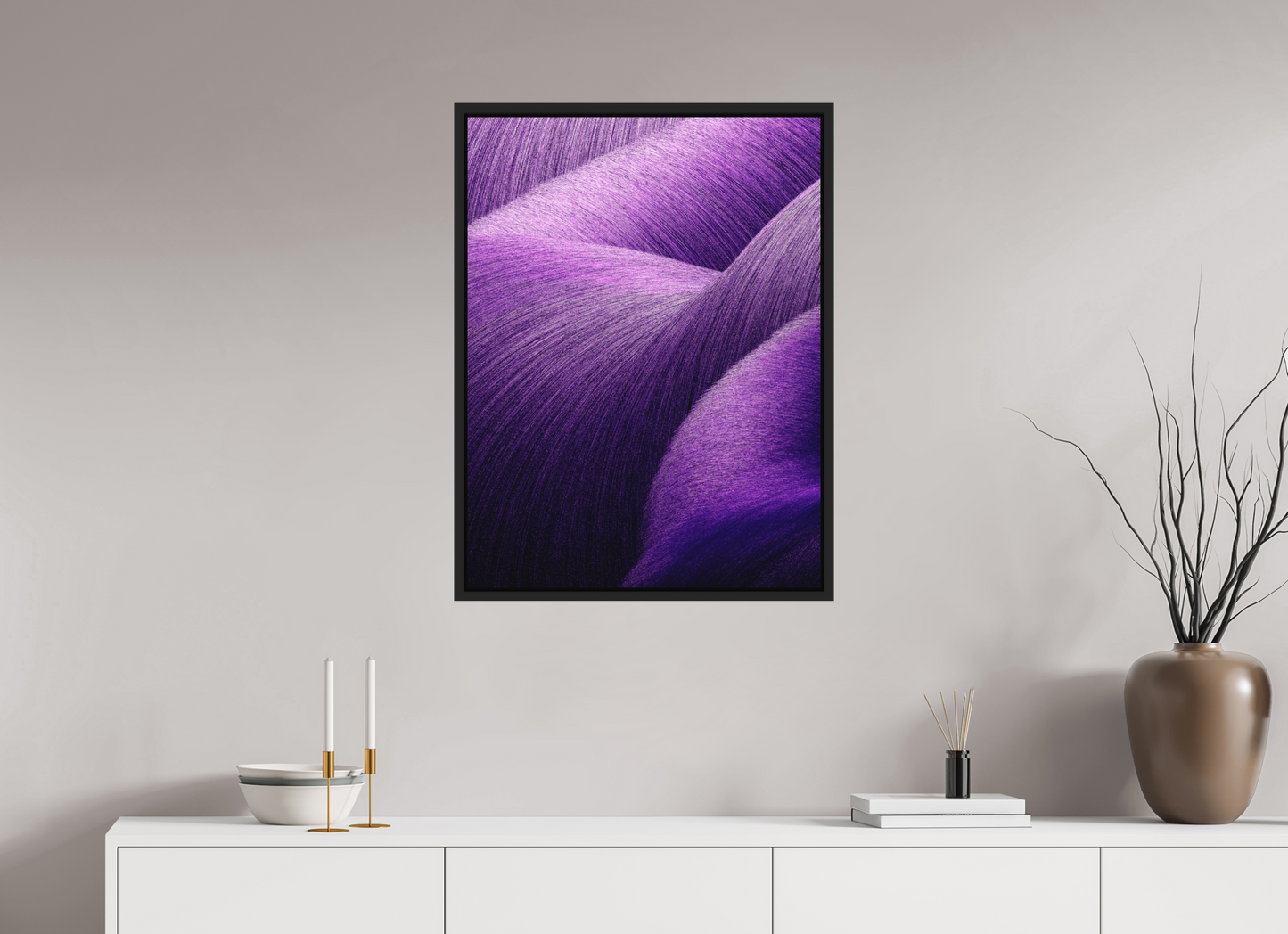 60 x 80 cm, CAISSE US - NOIR EPH-POP #077