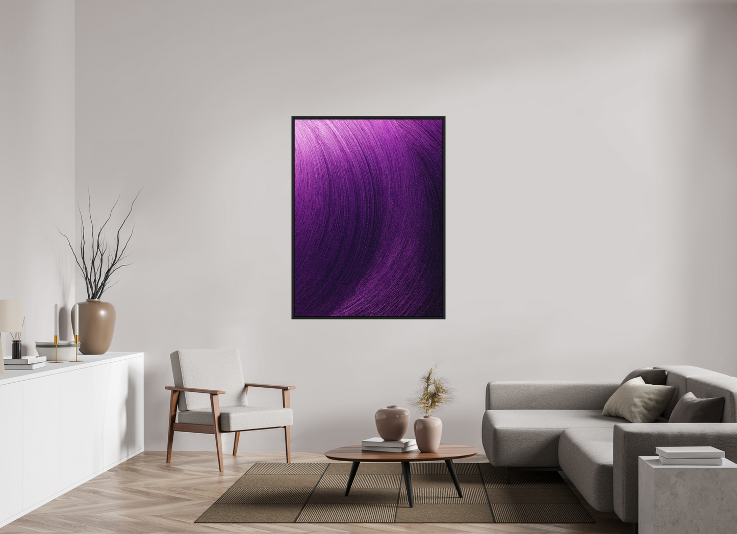 105 x 140 cm, CAISSE US - NOIR EPH-POP #047 Pop