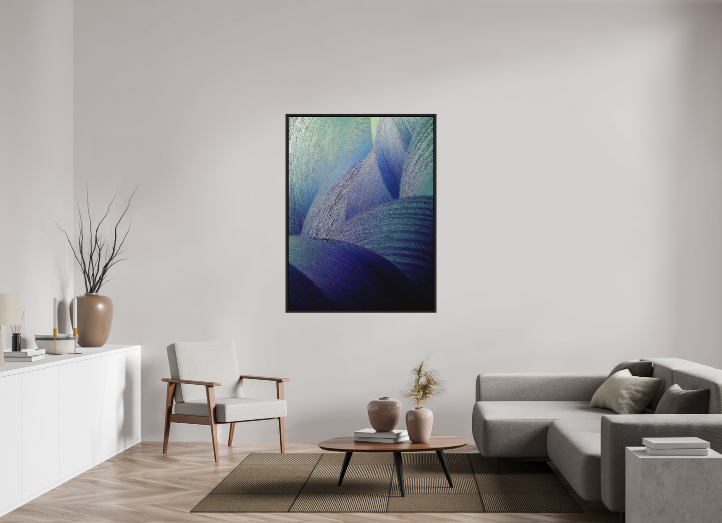 105 x 140 cm, CAISSE US - NOIR EPH-POP #046 Pop Sat