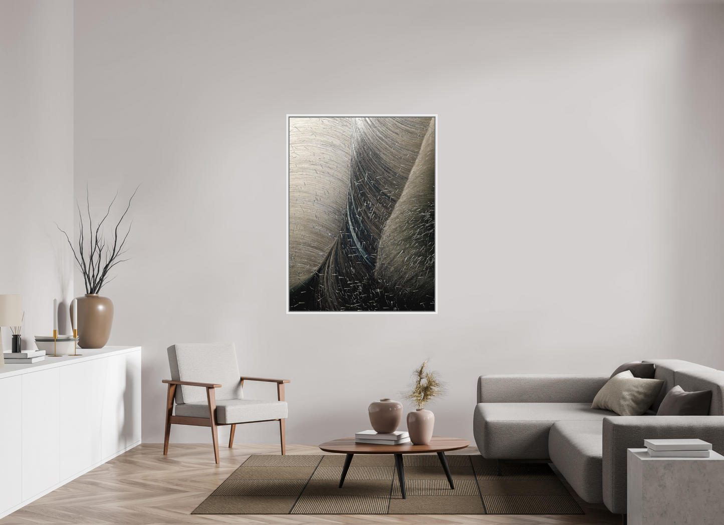 105 x 140 cm, CAISSE US - BLANC EPH-NAT #091 v10