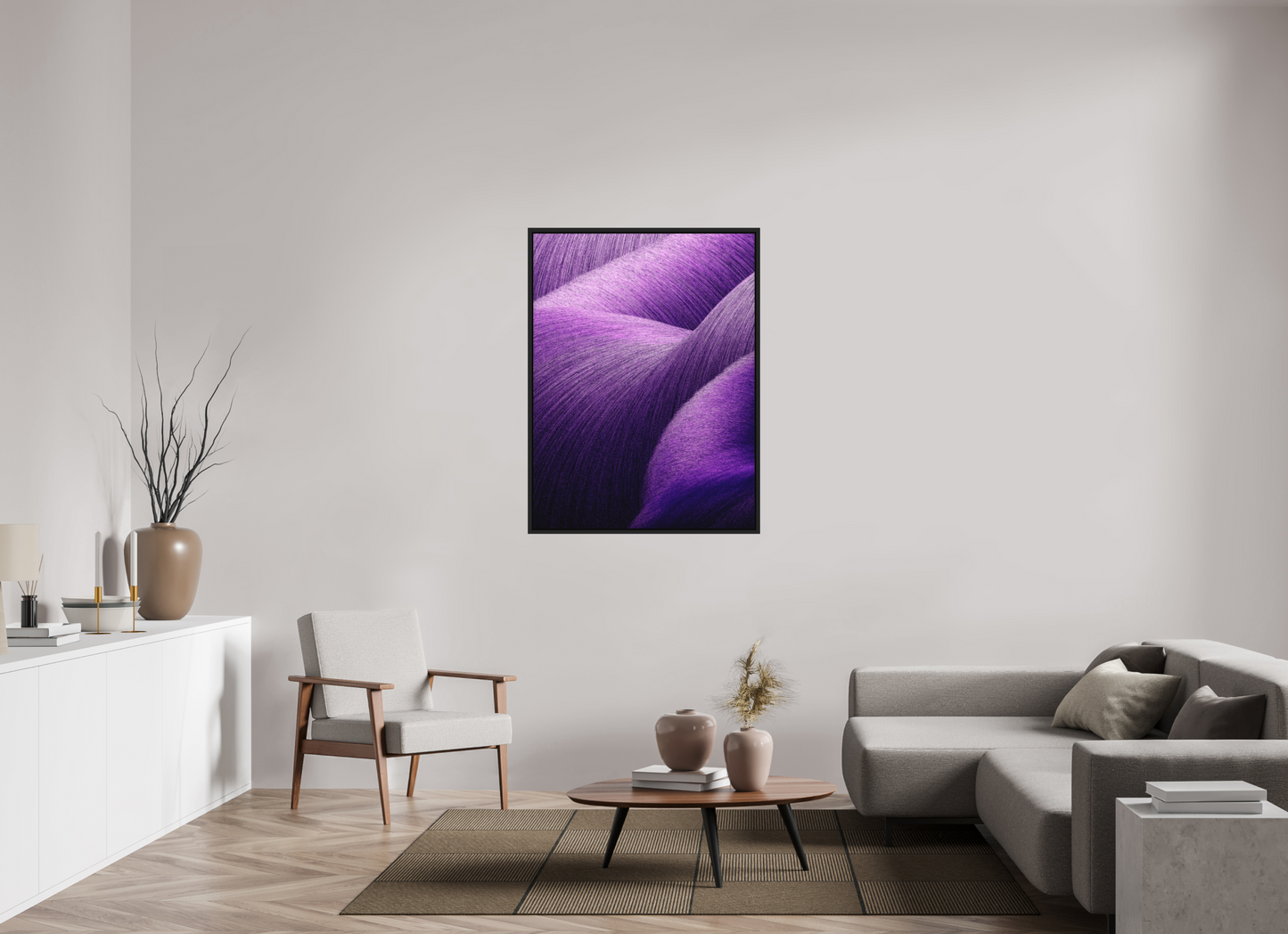 90 x 120 cm, CAISSE US - NOIR EPH-POP #077