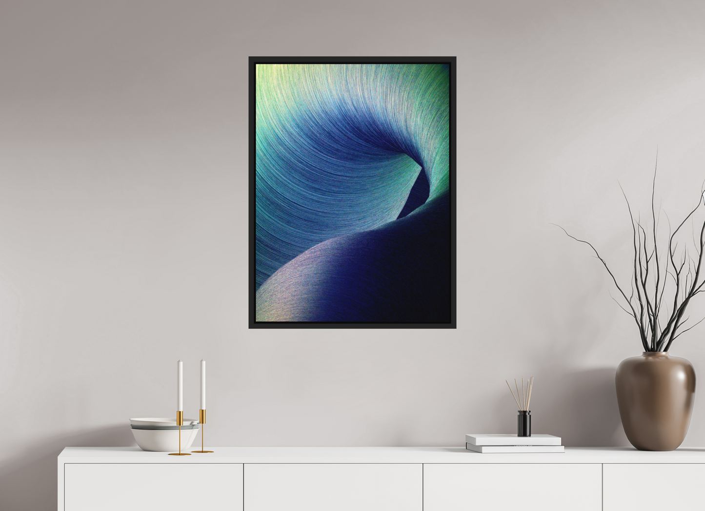 60 x 80 cm, CAISSE US - NOIR EPHEMERAL POP #092 Sat