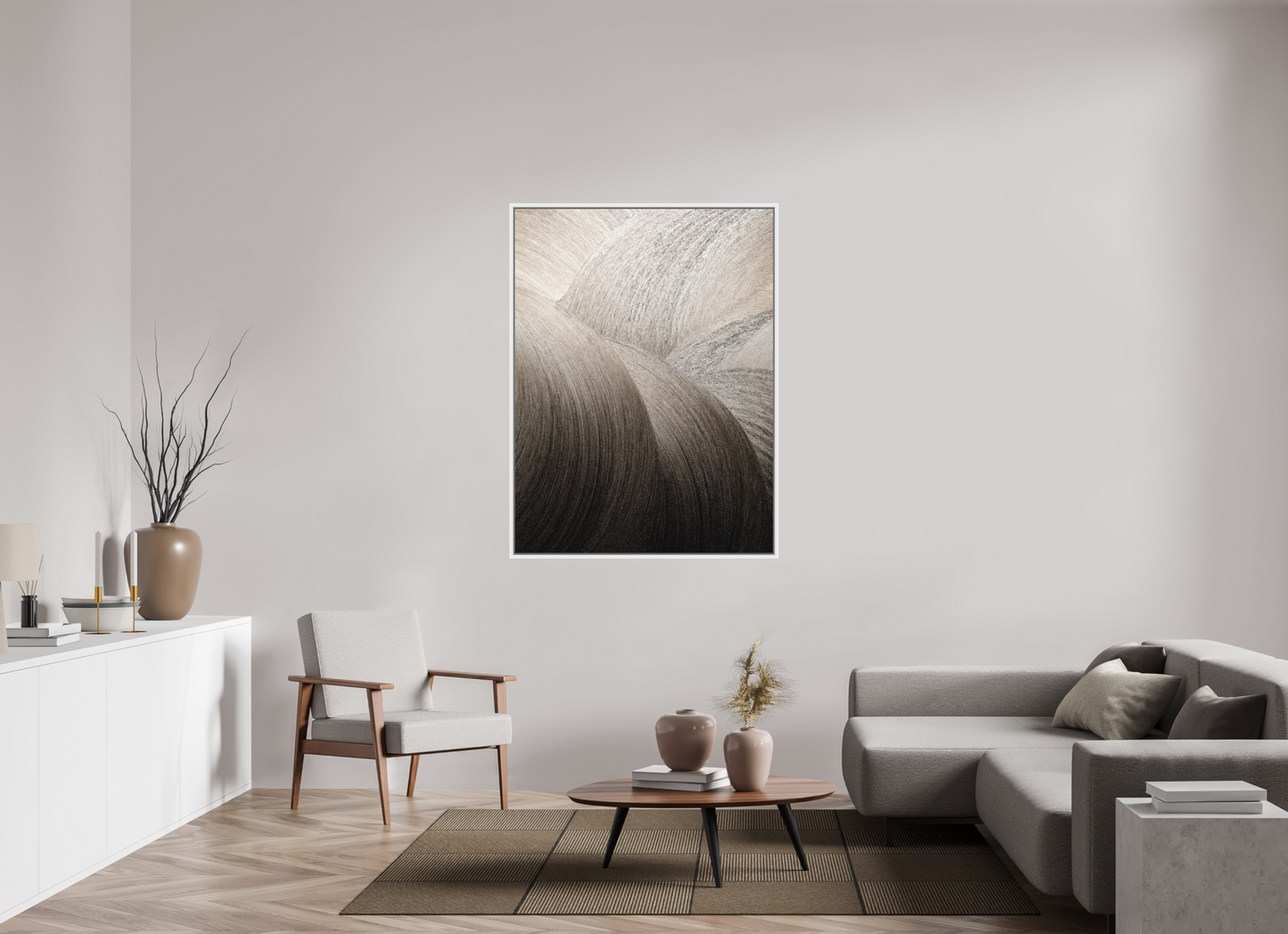 105 x 140 cm, CAISSE US - BLANC EPH-NAT #055 v10