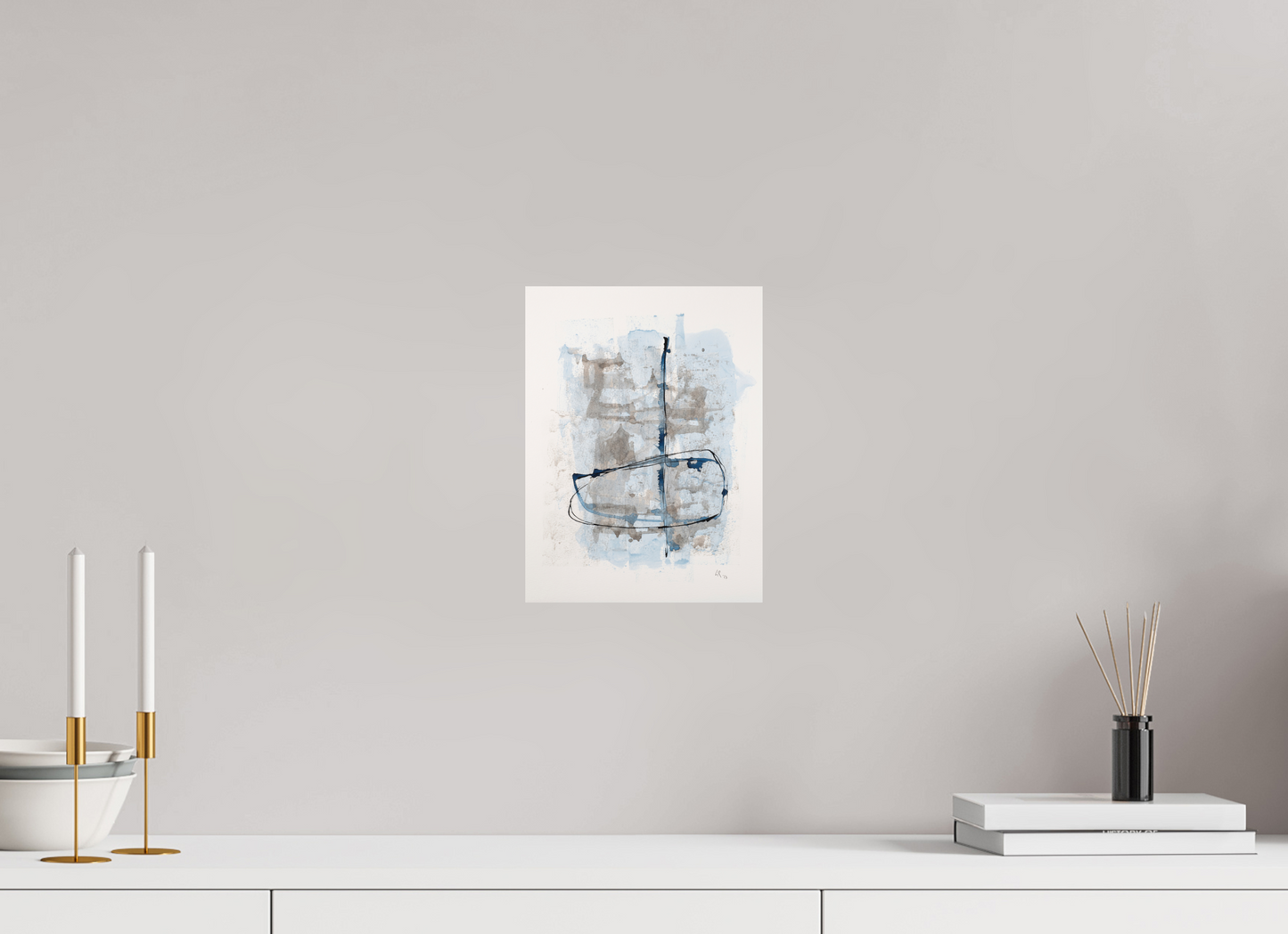 21 x 28 cm, Impression Fine Art German STONE-3148-Print