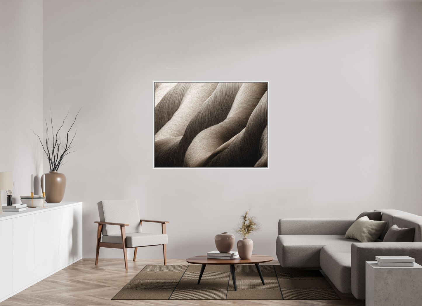 140 x 105 cm, CAISSE US - BLANC EPH-NAT #068 v10